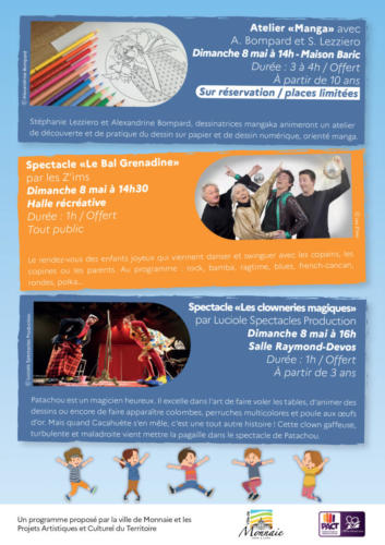 Mini Festival Jeunesse 7 et 8 mai - Monnaie (37)