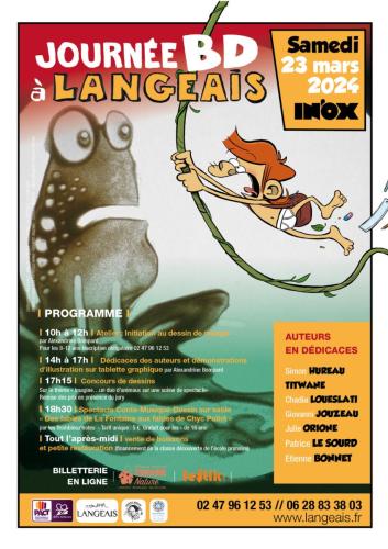 Journée BD à Langeais (37)